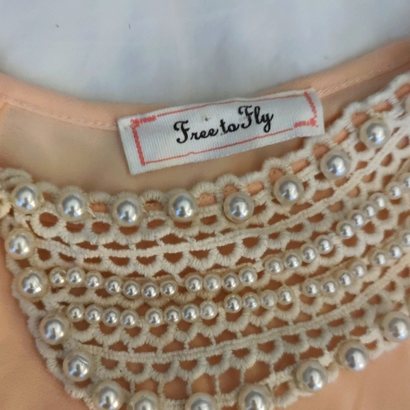 Women's vintage style blouse - Picture 3 of 5